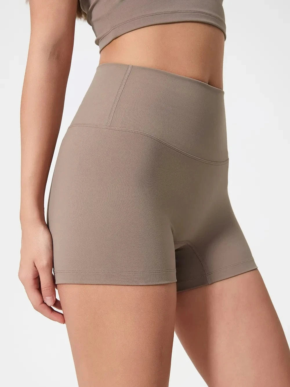 Millennia High Waist Active Shorts - ShalayeFashion