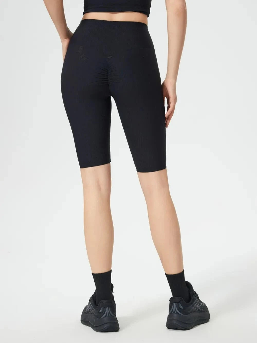 Millennia High Waist Active Shorts - ShalayeFashion