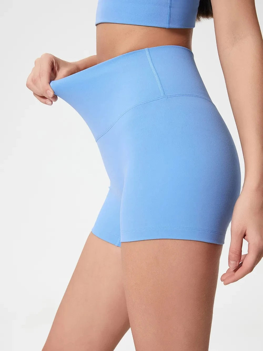 Millennia High Waist Active Shorts - ShalayeFashion