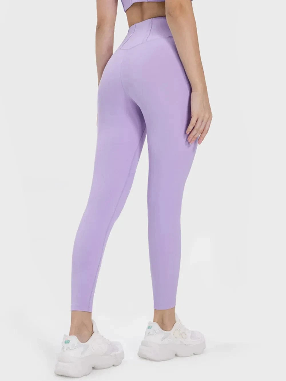 Millennia Pocketed High Waist Active Leggings - ShalayeFashion