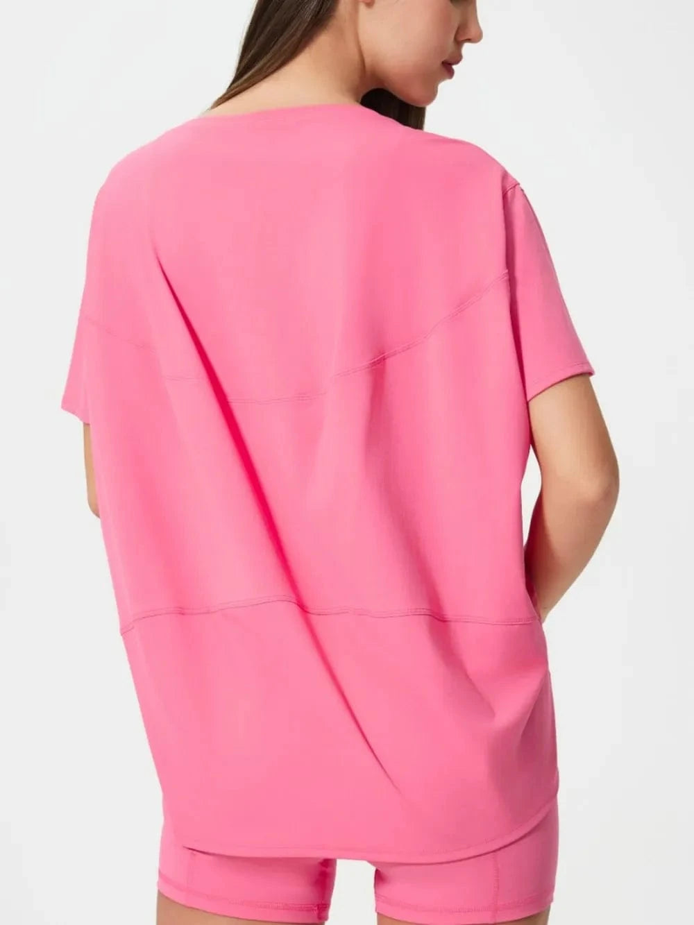 Millennia Round Neck Short Sleeve Active T-Shirt - ShalayeFashion