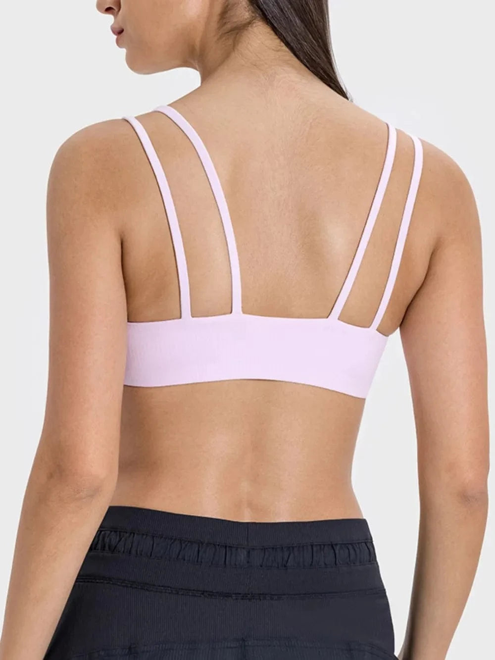 Millennia Scoop Neck Double Strap Active Cami - ShalayeFashion