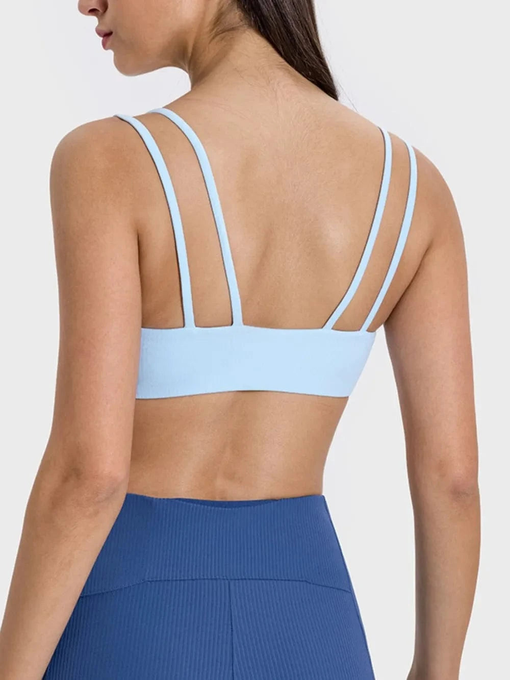 Millennia Scoop Neck Double Strap Active Cami - ShalayeFashion