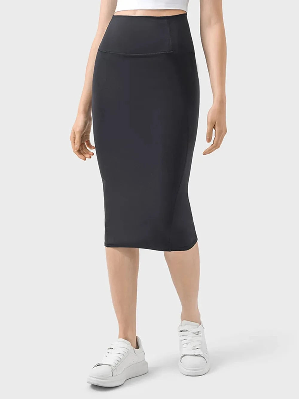 Millennia Slit Wrap Active Skirt - ShalayeFashion
