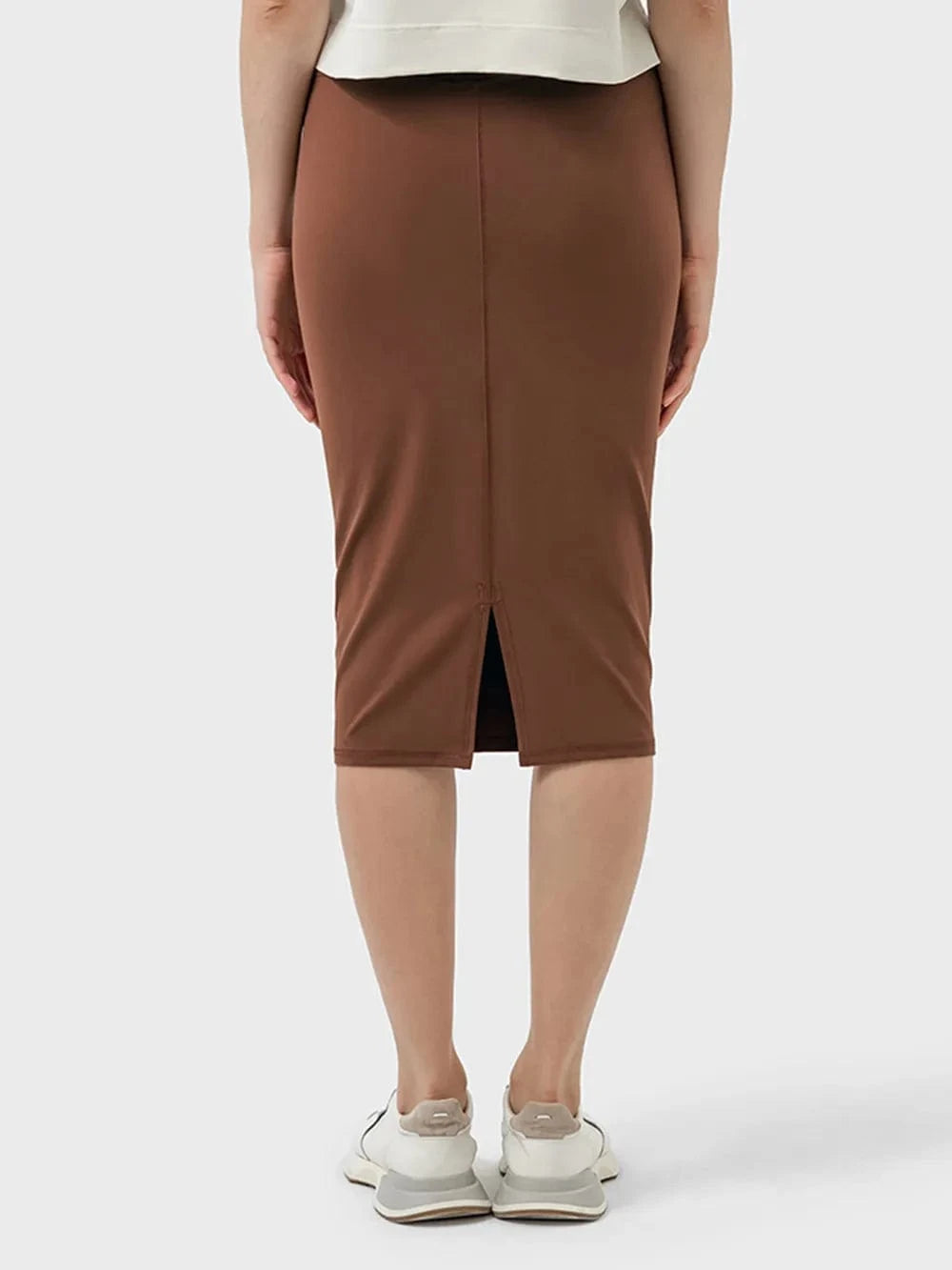 Millennia Slit Wrap Active Skirt - ShalayeFashion