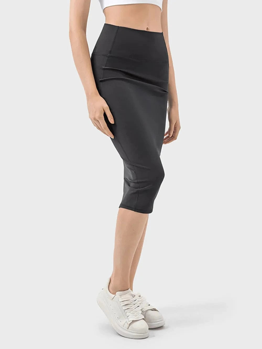 Millennia Slit Wrap Active Skirt - ShalayeFashion