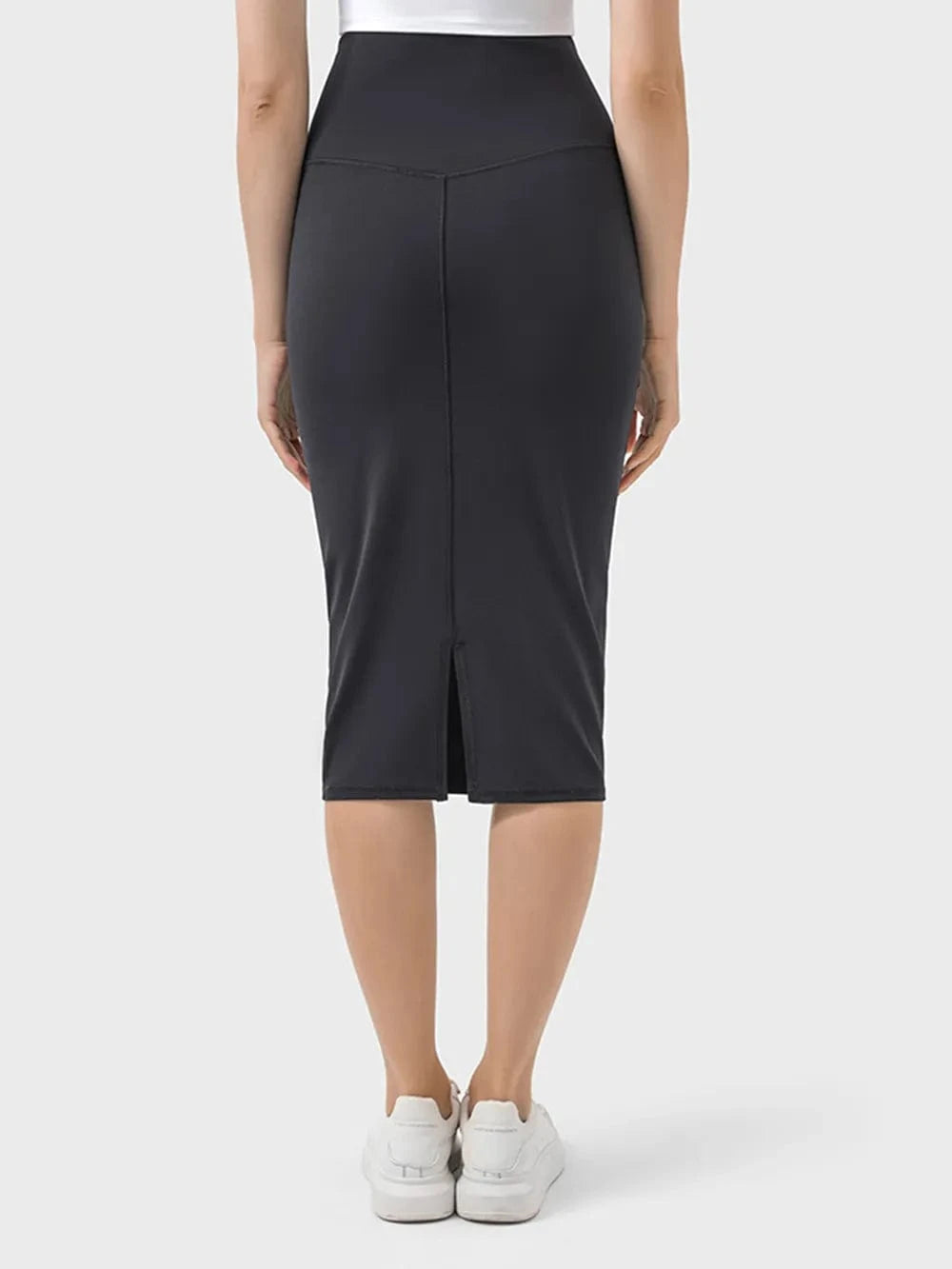 Millennia Slit Wrap Active Skirt - ShalayeFashion