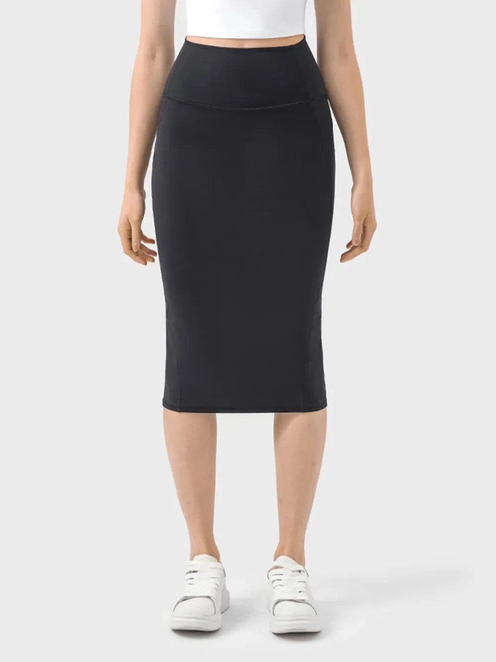 Millennia Slit Wrap Active Skirt - ShalayeFashion