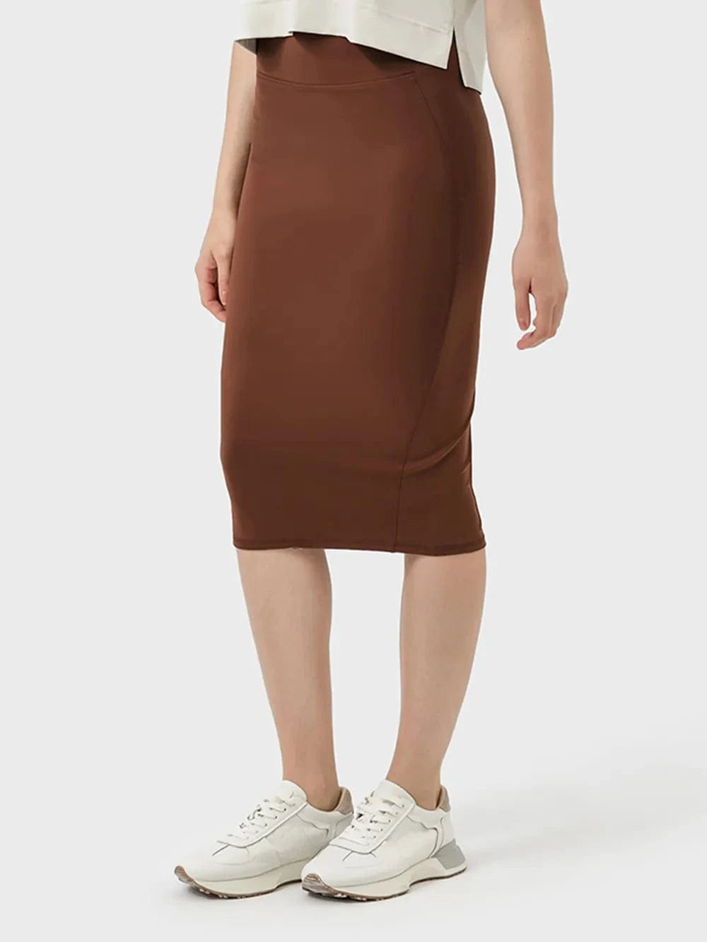 Millennia Slit Wrap Active Skirt - ShalayeFashion