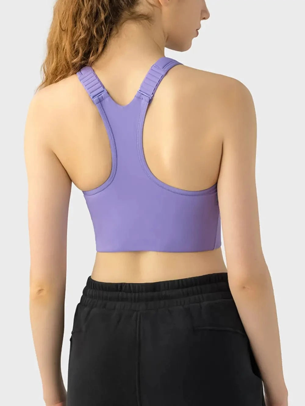 Millennia Wide Strap Sport Bra - ShalayeFashion