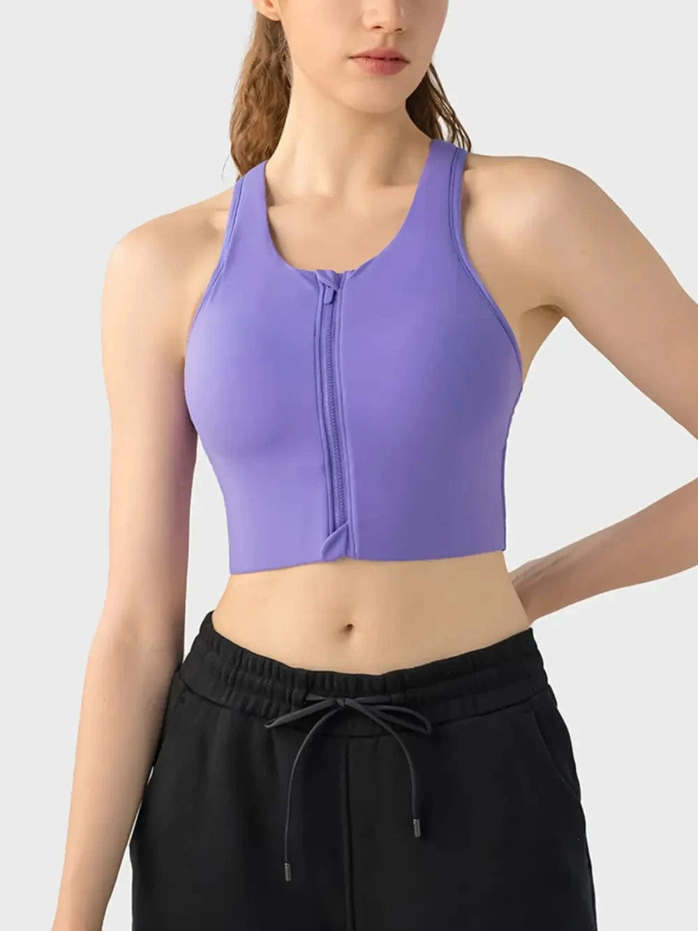 Millennia Wide Strap Sport Bra - ShalayeFashion