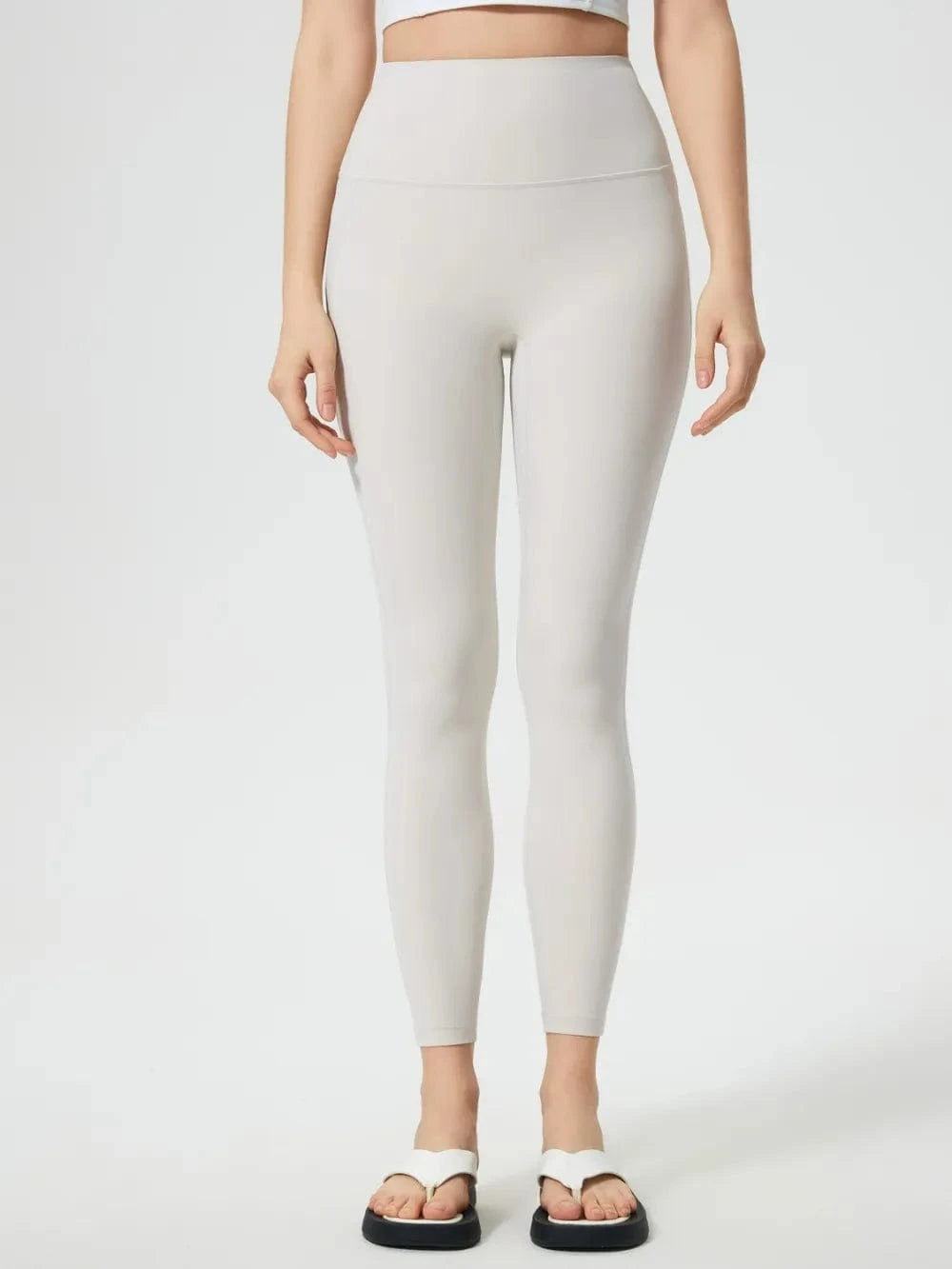 Millennia Wide Waistband Active Leggings - ShalayeFashion