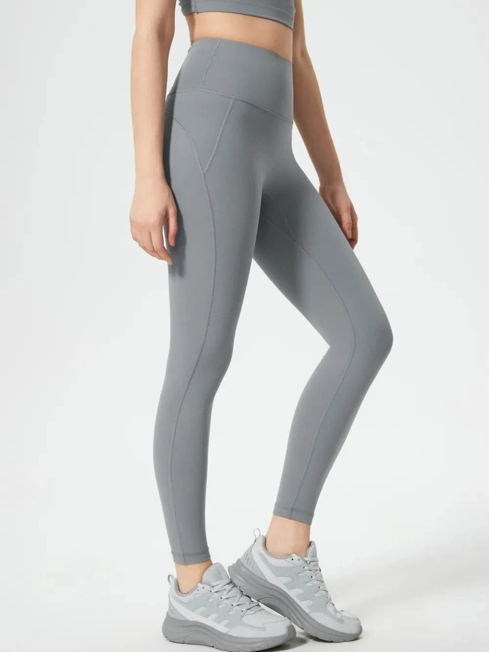 Millennia Wide Waistband Active Leggings - ShalayeFashion