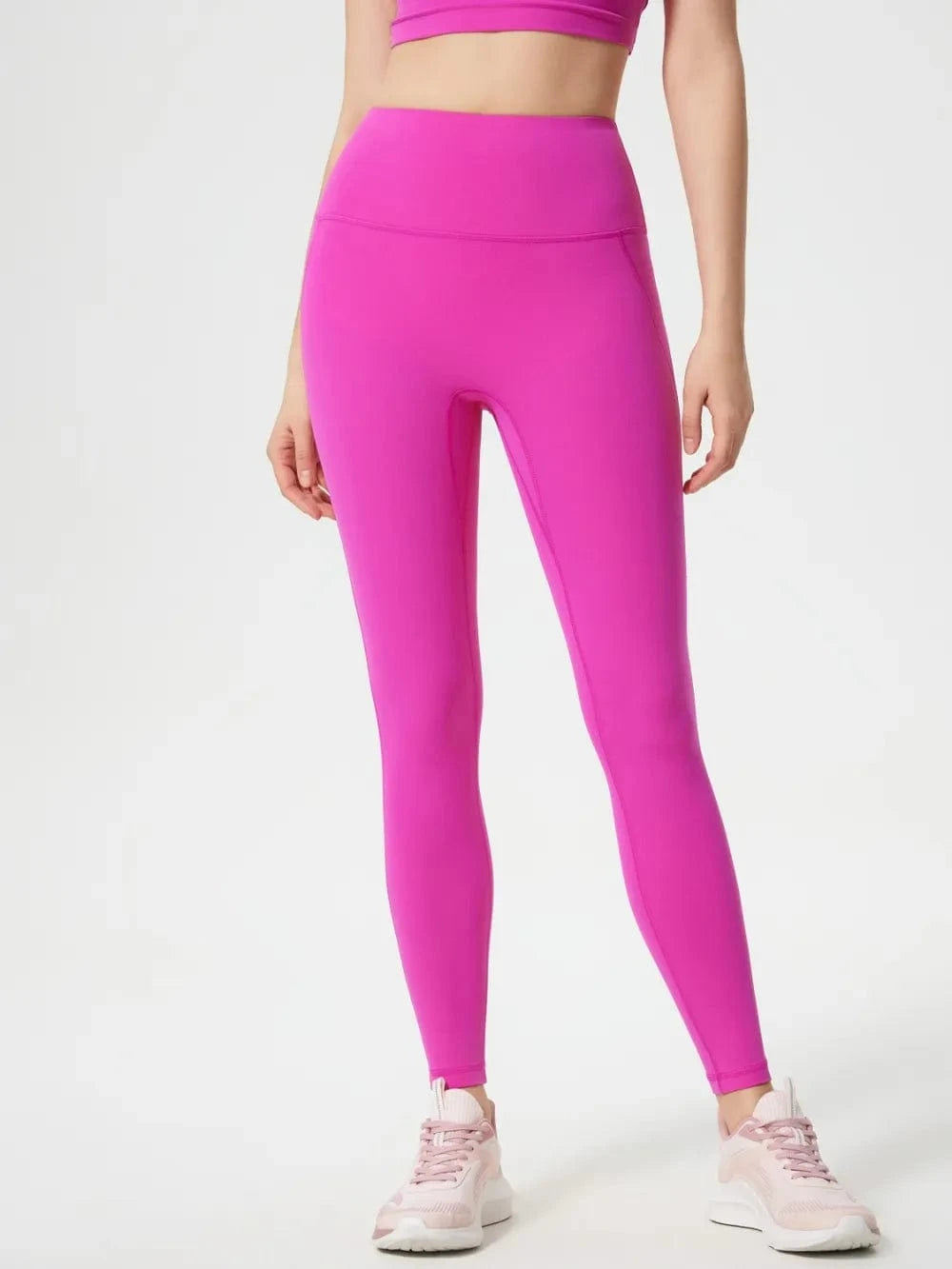 Millennia Wide Waistband Active Leggings - ShalayeFashion