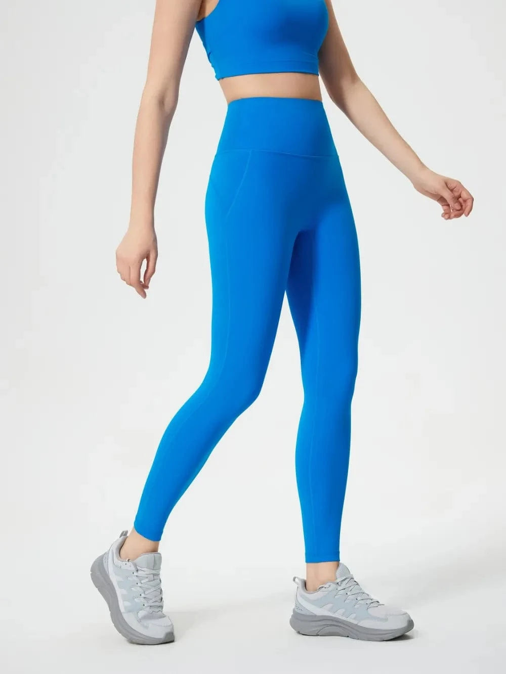 Millennia Wide Waistband Active Leggings - ShalayeFashion