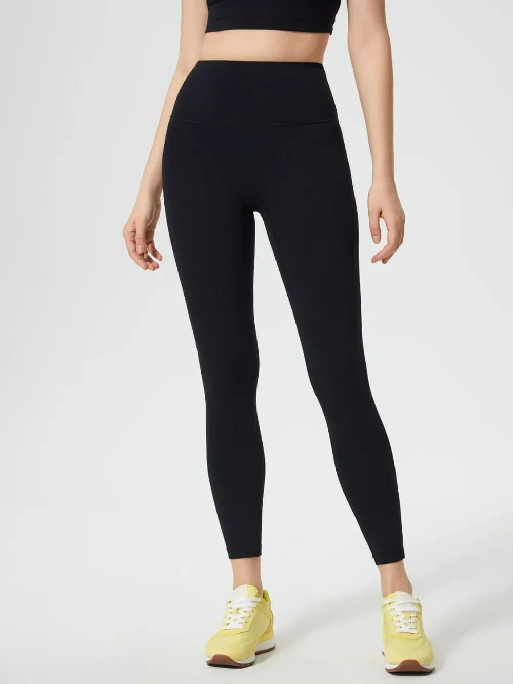 Millennia Wide Waistband Active Leggings - ShalayeFashion
