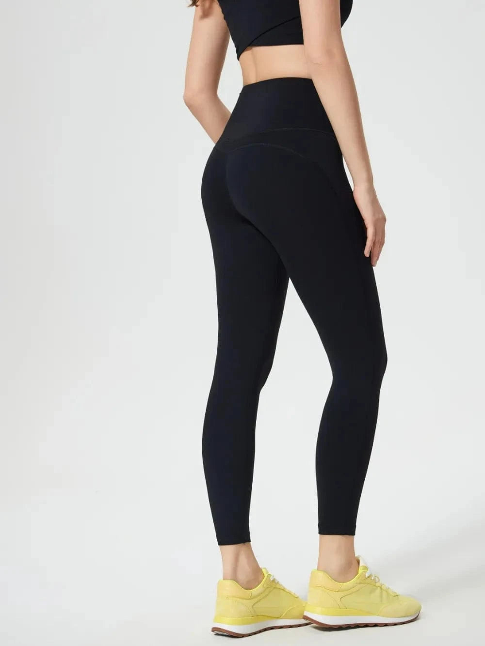 Millennia Wide Waistband Active Leggings - ShalayeFashion