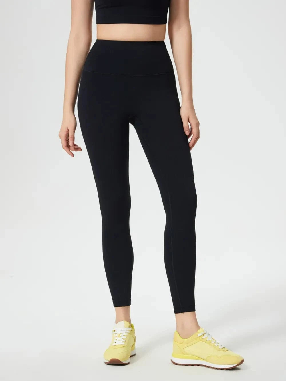 Millennia Wide Waistband Active Leggings - ShalayeFashion
