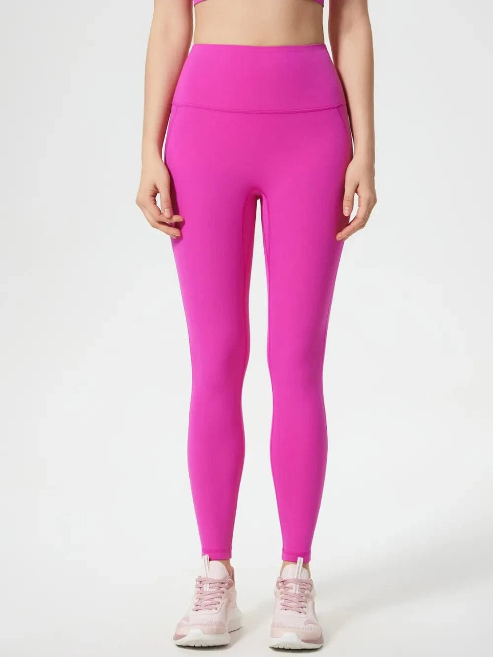 Millennia Wide Waistband Active Leggings - ShalayeFashion