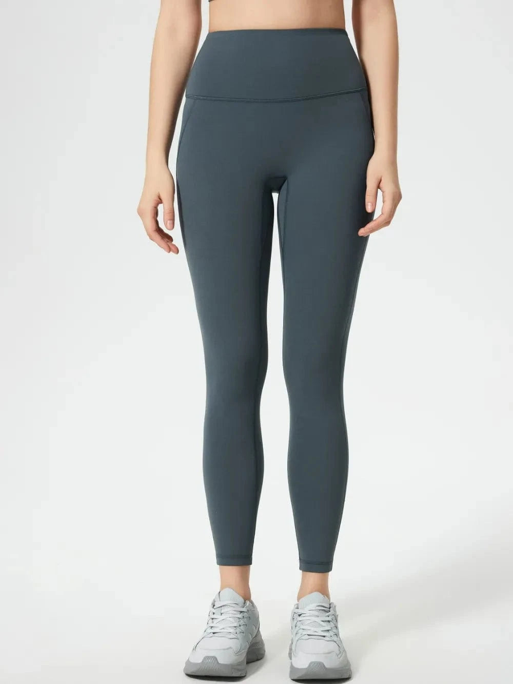 Millennia Wide Waistband Active Leggings - ShalayeFashion
