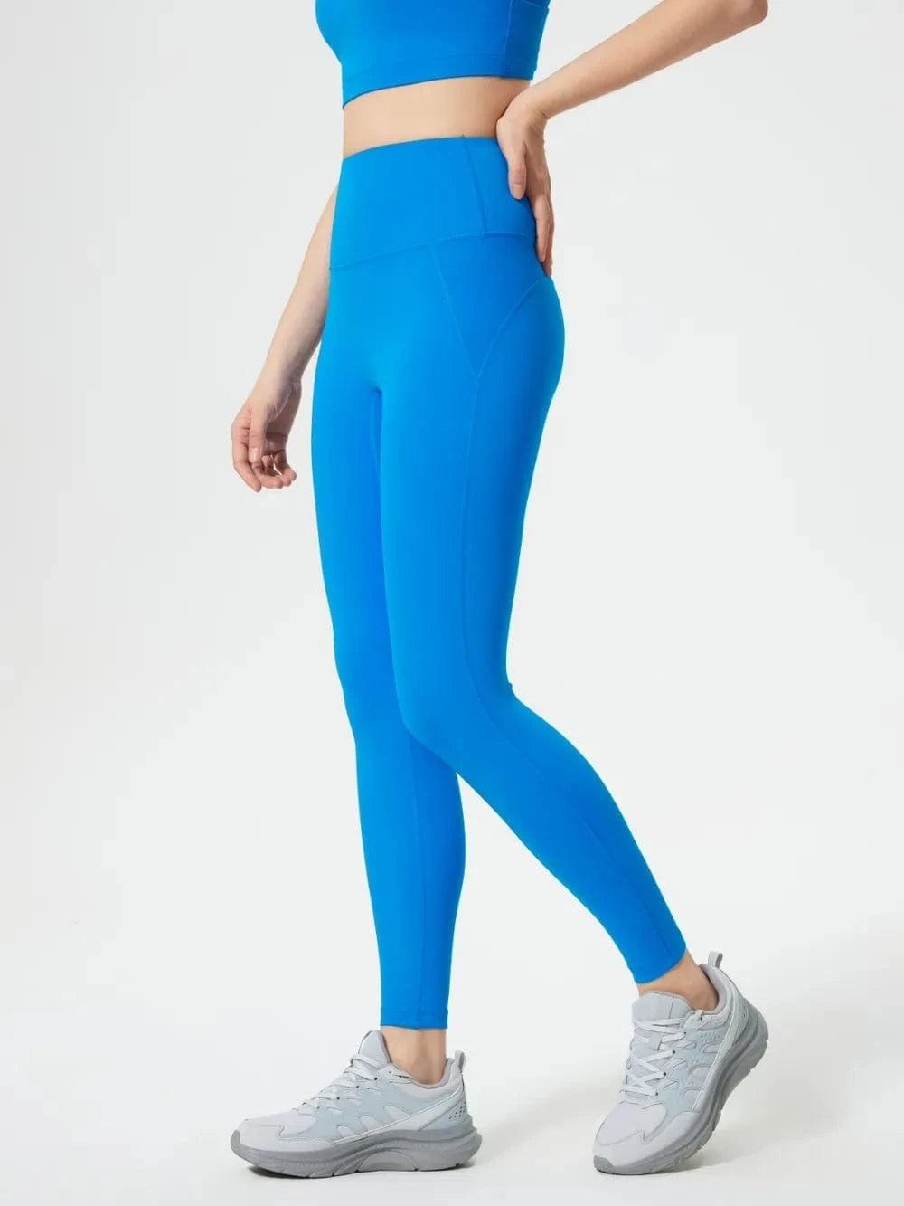 Millennia Wide Waistband Active Leggings - ShalayeFashion