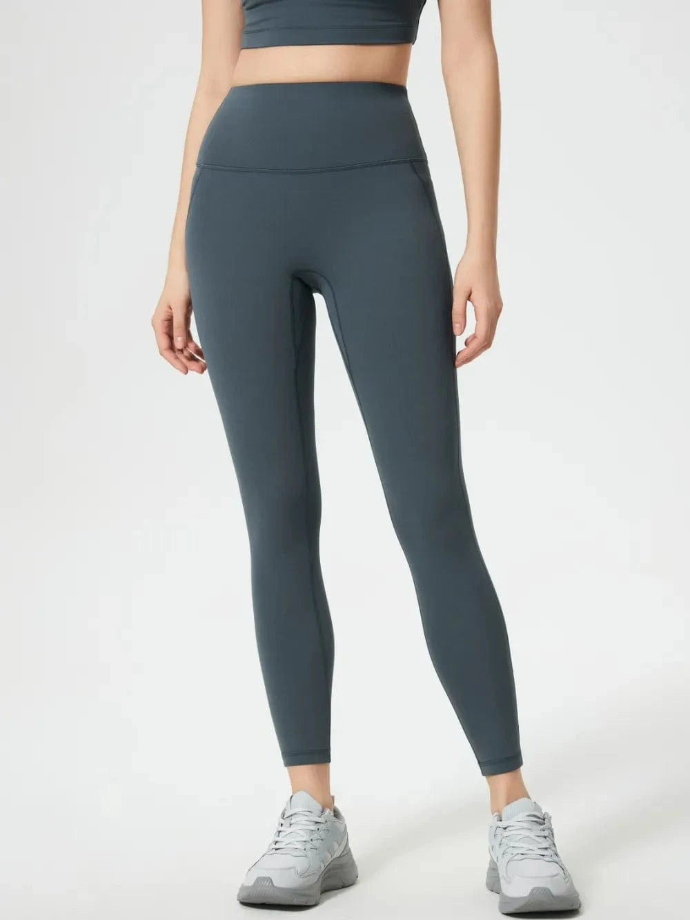 Millennia Wide Waistband Active Leggings - ShalayeFashion