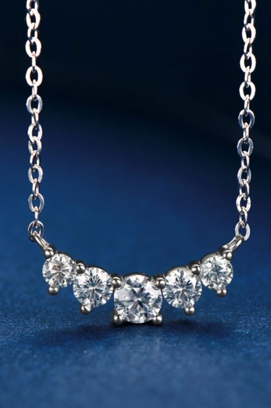 Moissanite Pendant Necklace - ShalayeFashion