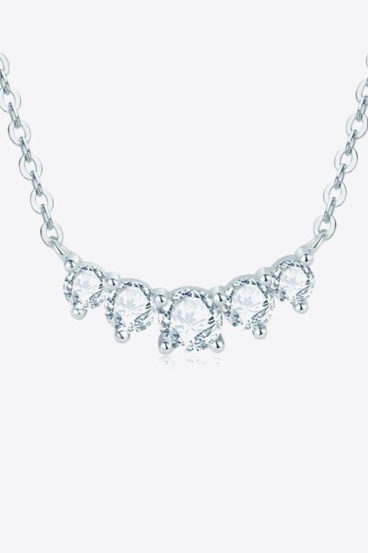 Moissanite Pendant Necklace - ShalayeFashion