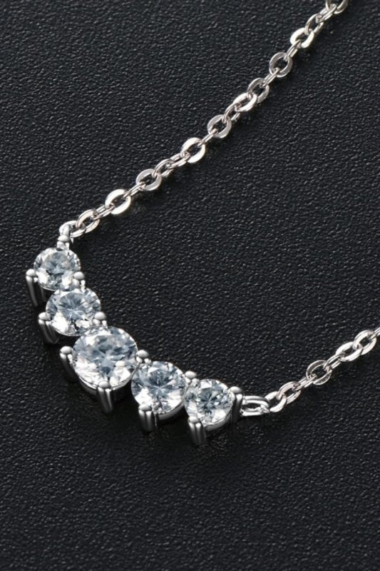 Moissanite Pendant Necklace - ShalayeFashion