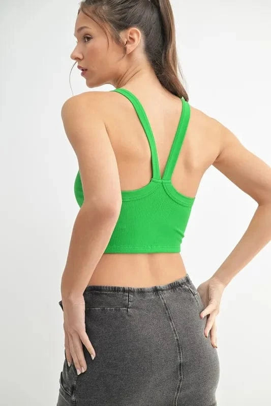MONO B Seamless Solid Cami - ShalayeFashion