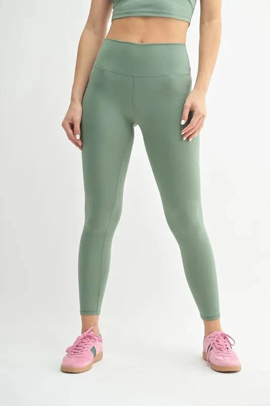 MONO B Venice Cloud Light Contour High - Waisted Leggings - ShalayeFashion