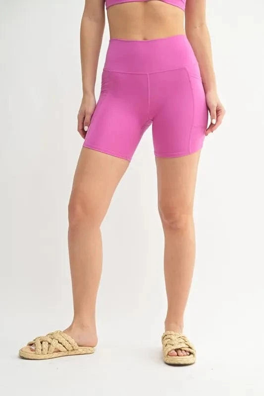 MONO B Venice Cloud Light Sculpt Biker Shorts - ShalayeFashion