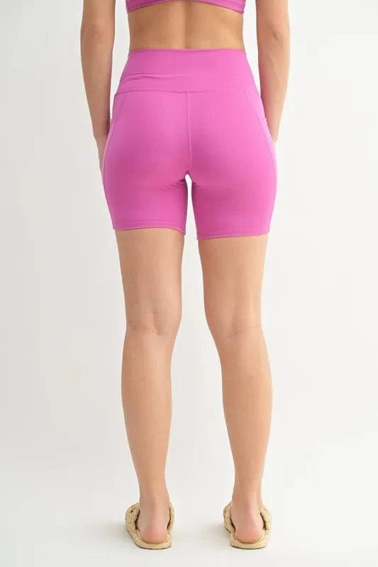MONO B Venice Cloud Light Sculpt Biker Shorts - ShalayeFashion