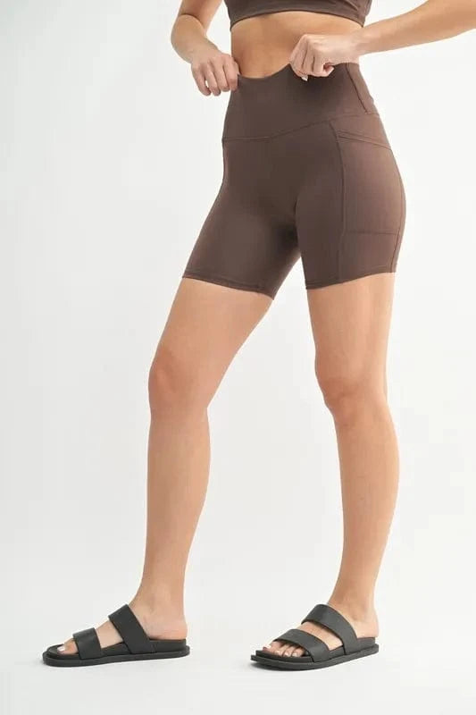 MONO B Venice Cloud Light Sculpt Biker Shorts - ShalayeFashion