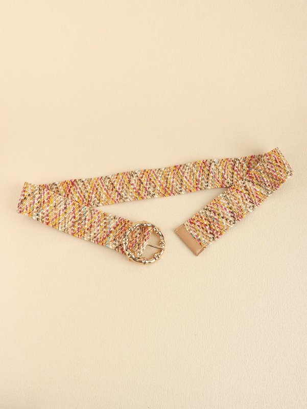 Multicolored Wide Belt - ShalayeFashion