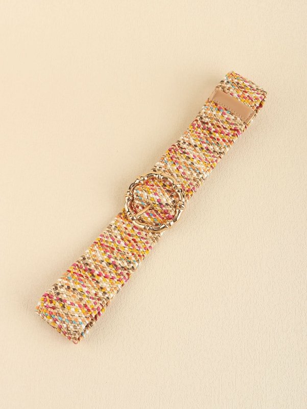 Multicolored Wide Belt - ShalayeFashion