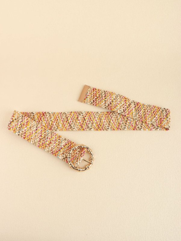 Multicolored Wide Belt - ShalayeFashion