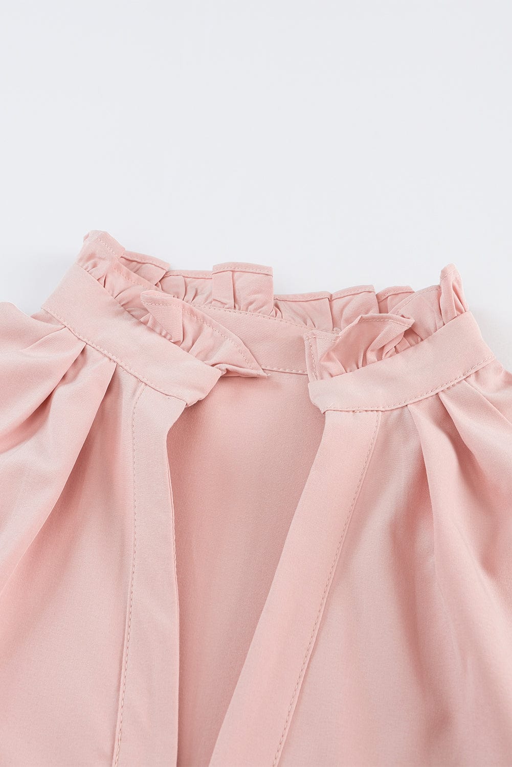 Notched Neck Tiered Dress - ShalayeFashion
