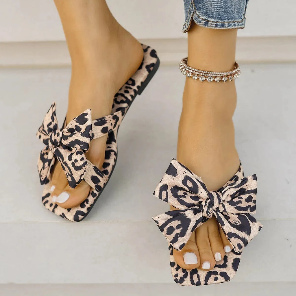 Open Toe Flats Sandals - ShalayeFashion