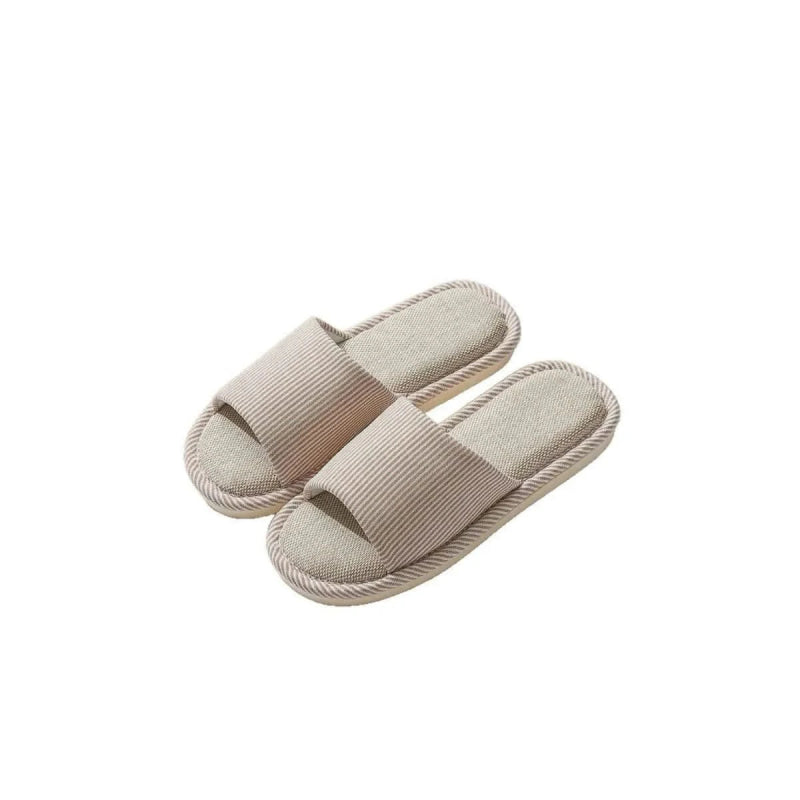 Open Toe Flats Slippers - ShalayeFashion