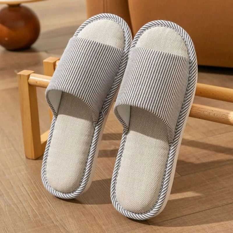Open Toe Flats Slippers - ShalayeFashion