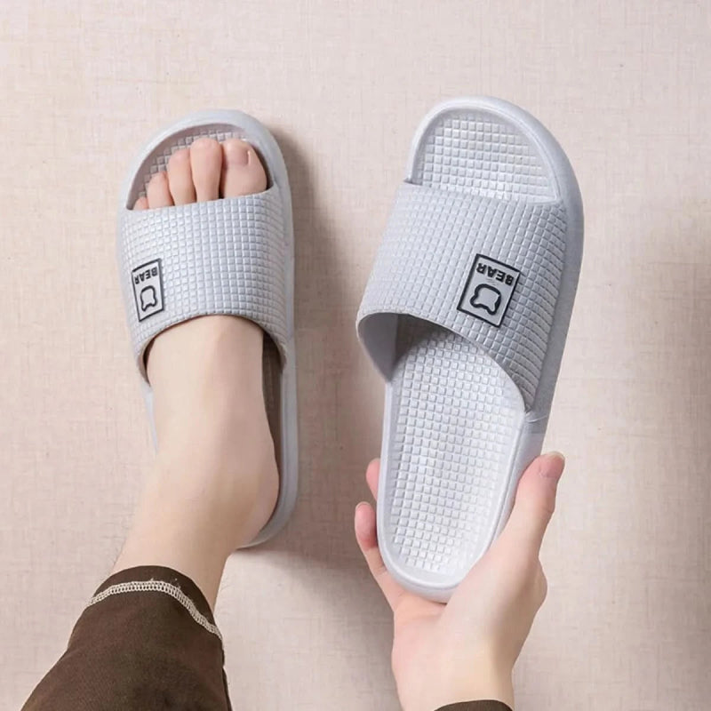 Open Toe Flats Slippers - ShalayeFashion