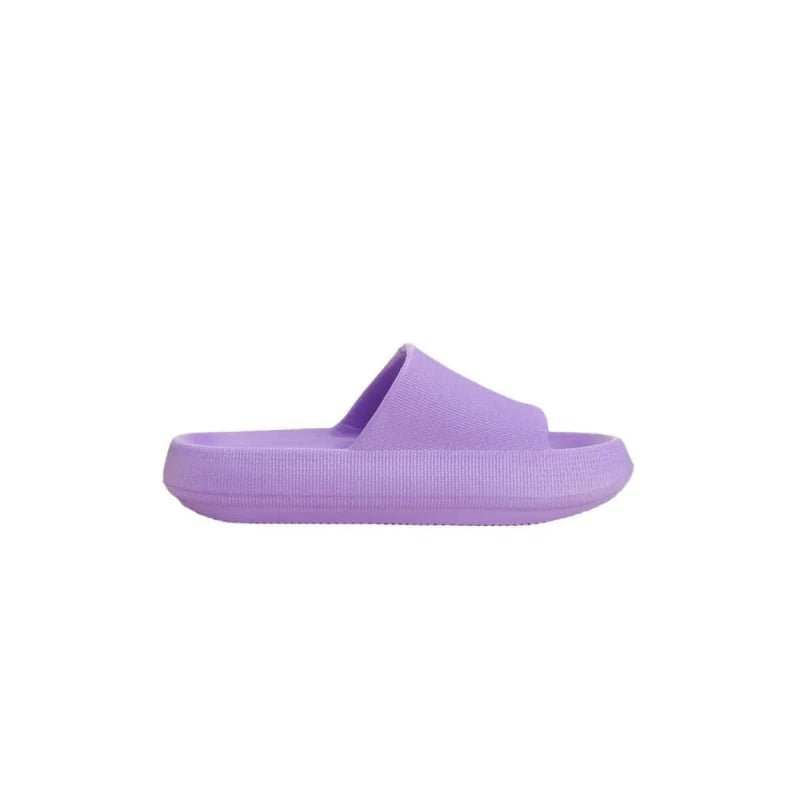 Open Toe Platform Slippers - ShalayeFashion