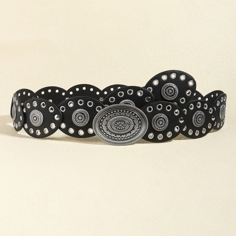 Oval PU Belt - ShalayeFashion
