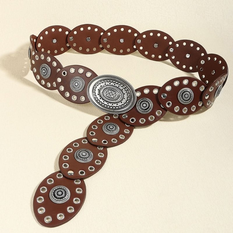Oval PU Belt - ShalayeFashion