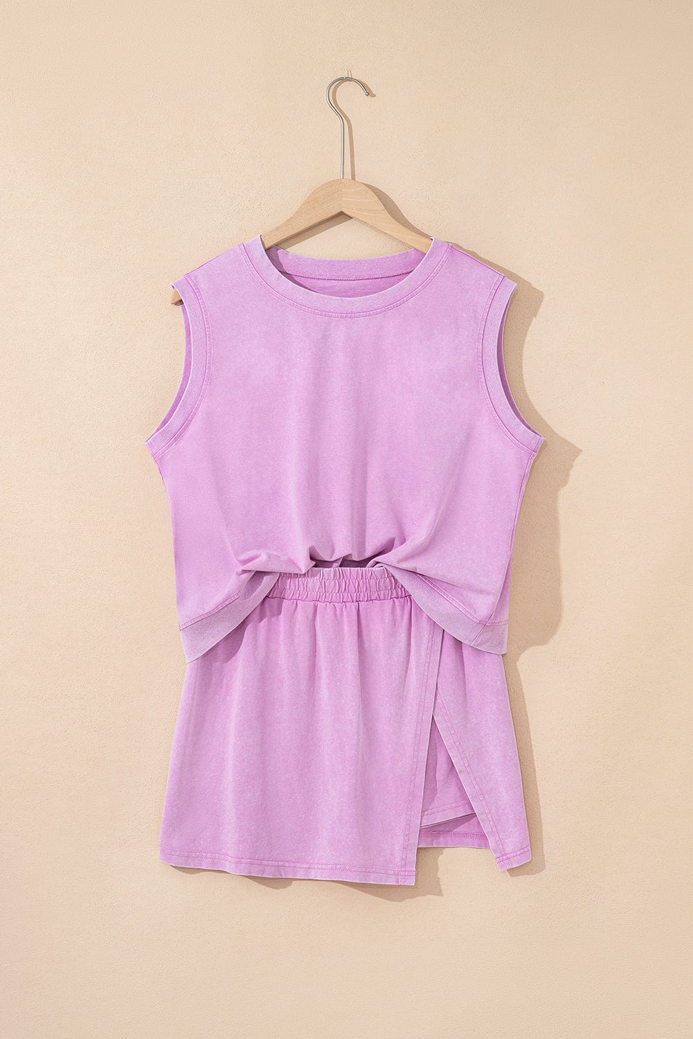 Phalaenopsis Mineral Wash Tank & Skirt - ShalayeFashion