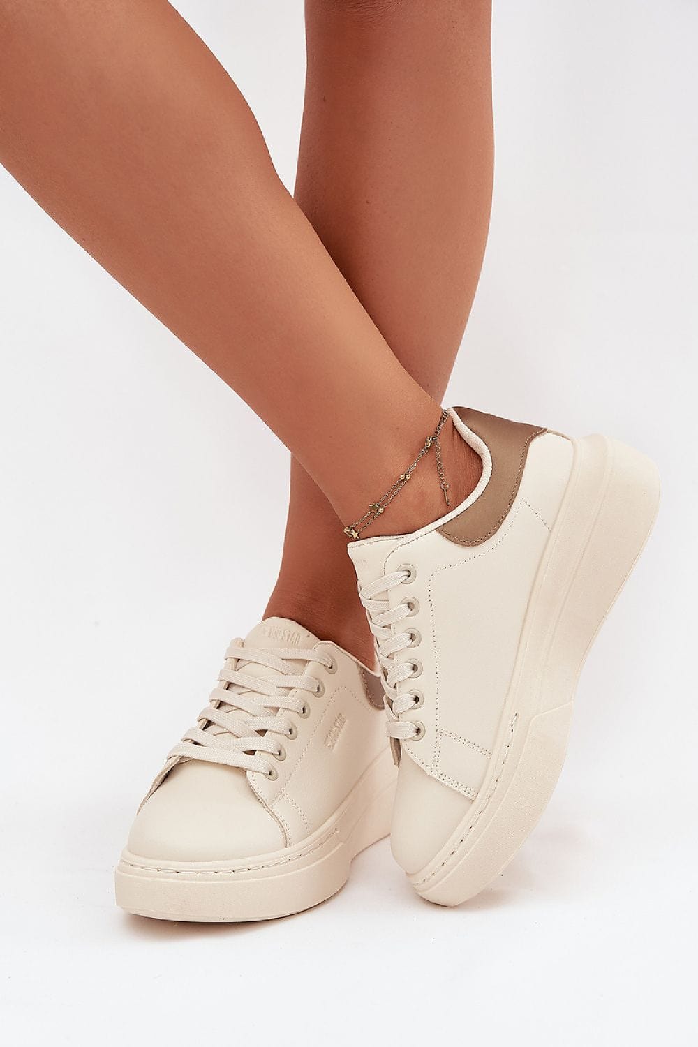 Platform Sneakers Women Eco Leather Style - ShalayeFashion