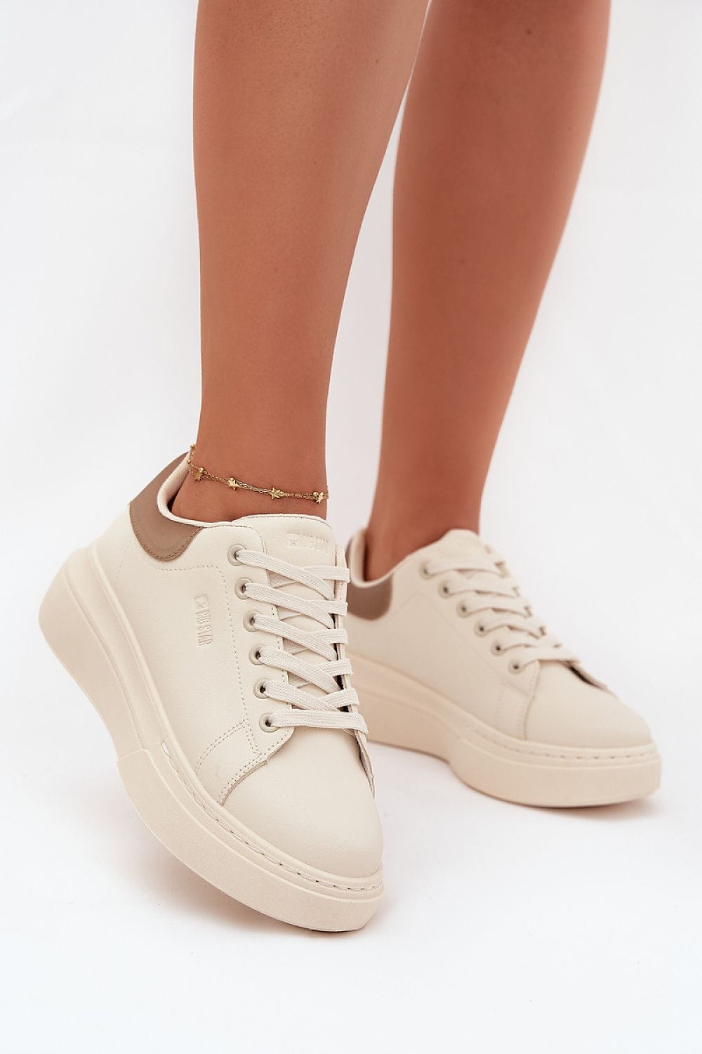 Platform Sneakers Women Eco Leather Style - ShalayeFashion