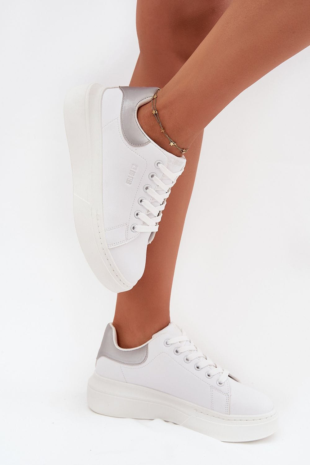 Platform Sneakers Women Eco Leather Style - ShalayeFashion