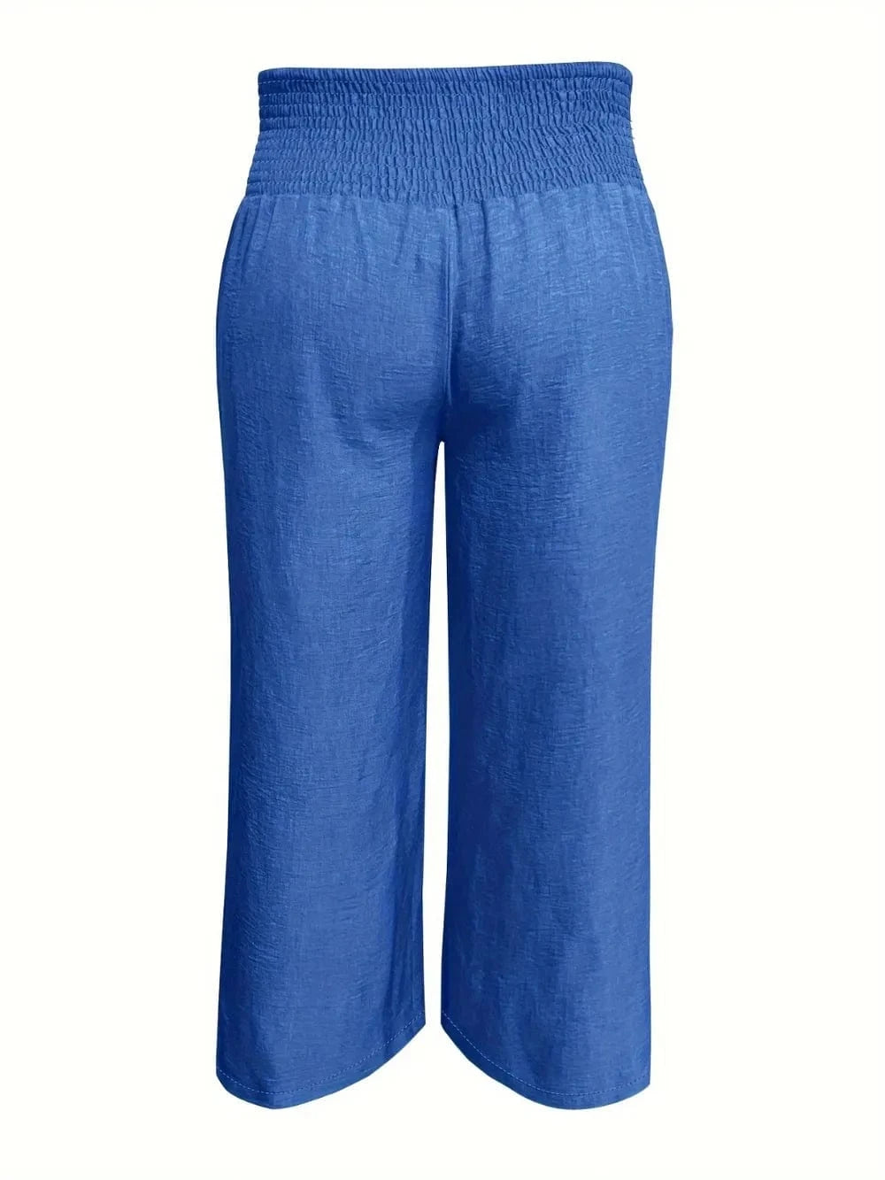 Plus Size High Waist Wide Leg Pants - ShalayeFashion